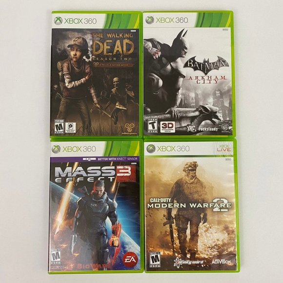 Xbox 360 Lot of 4 Video Games